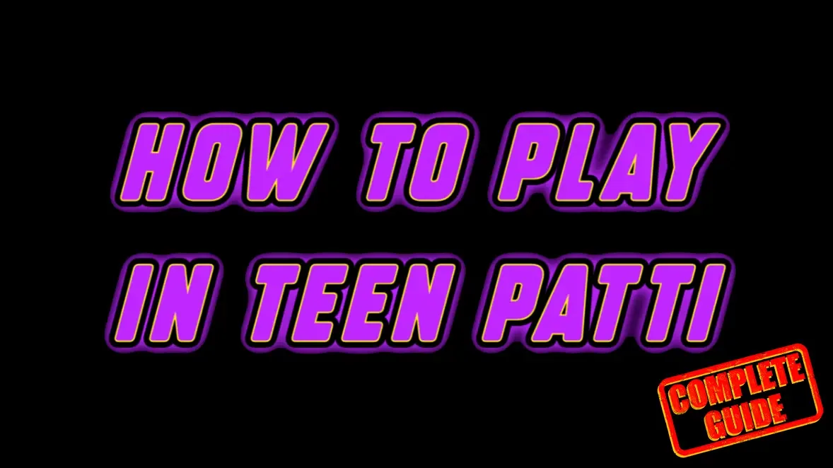 Teen Patti rules